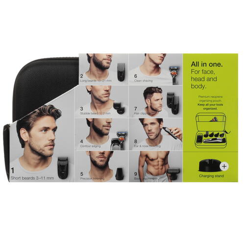 Купить Триммер Braun MGK7920TS серебристый/черный  5416165. Характеристики, отзывы и цены в Донецке