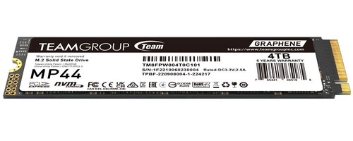 Купить 4000 ГБ M.2 NVMe накопитель TEAMGROUP MP44 [TM8FPW004T0C101]  5456968. Характеристики, отзывы и цены в Донецке