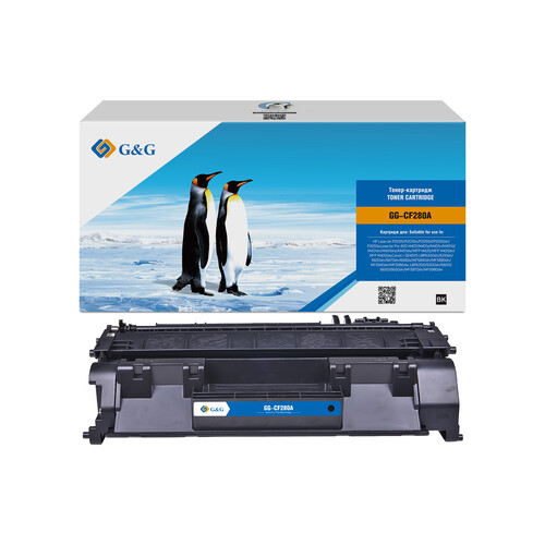 Купить Картридж лазерный G&G GG-CF280A черный  9065592. Характеристики, отзывы и цены в Донецке