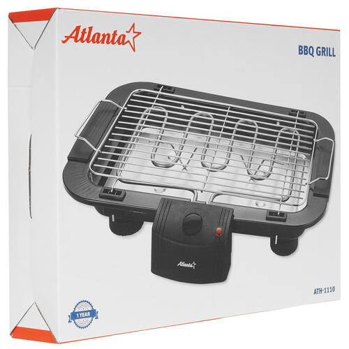Купить Гриль Atlanta ATH-1110 черный  9048974. Характеристики, отзывы и цены в Донецке