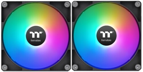 Купить Комплект реверсных вентиляторов Thermaltake CT120 Reverse ARGB [CL-F173-PL12SW-A] черный  5486448. Характеристики, отзывы и цены в Донецке