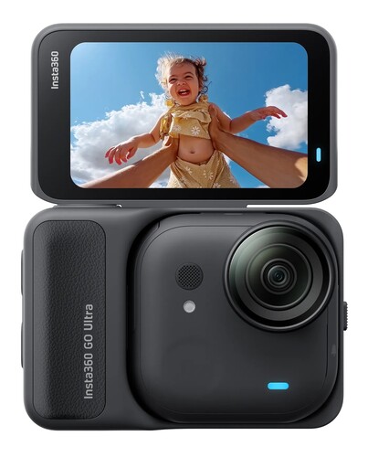 Купить Экшн-камера Insta360 GO Ultra черный  5642308. Характеристики, отзывы и цены в Донецке