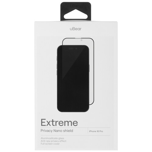 Купить Защитное стекло uBear для экрана Apple iPhone 16 Pro  5474419. Характеристики, отзывы и цены в Донецке
