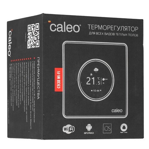 Купить Умный терморегулятор CALEO C938 WI-FI  9182362. Характеристики, отзывы и цены в Донецке