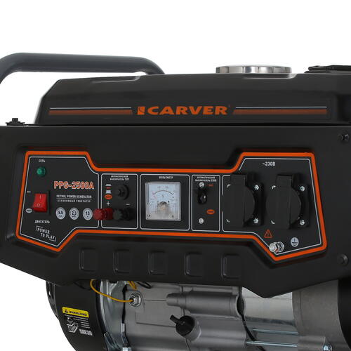 Купить Электрогенератор   бензиновый Carver PPG-2500A  1081876. Характеристики, отзывы и цены в Донецке