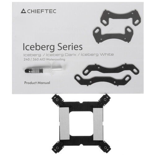 Купить Система охлаждения Chieftec Iceberg 360  белая  5619794. Характеристики, отзывы и цены в Донецке