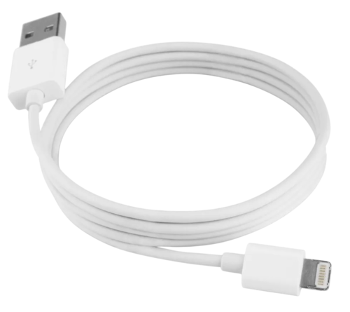 Купить Кабель круглый Quivira Lightning 8-pin - USB 2.0 Type-A белый 1 м  9269967. Характеристики, отзывы и цены в Донецке