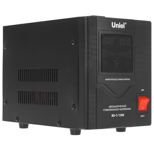 Купить Стабилизатор напряжения Uniel RS-1/1500  5335174. Характеристики, отзывы и цены в Донецке