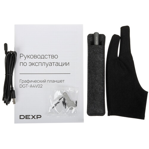 Купить Графический планшет Dexp DGT-A4V02  9115669. Характеристики, отзывы и цены в Донецке