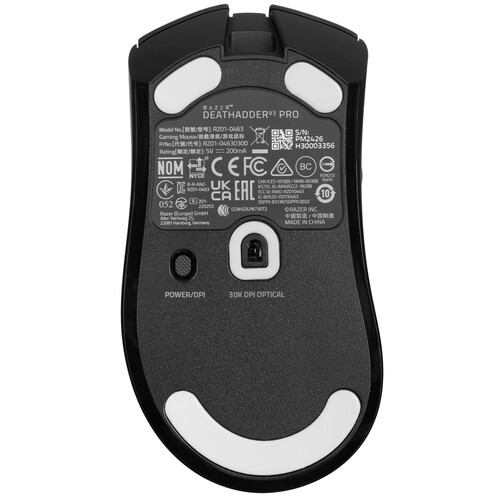 Купить Мышь беспроводная/проводная Razer DeathAdder V3 Pro + HyperPolling Wireless Dongle Bundle  5483479. Характеристики, отзывы и цены в Донецке