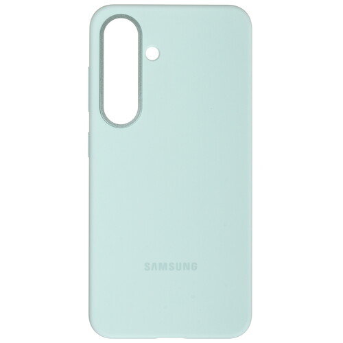Купить Накладка  Samsung Silicone Case для Samsung Galaxy S25 зеленый  5613495. Характеристики, отзывы и цены в Донецке