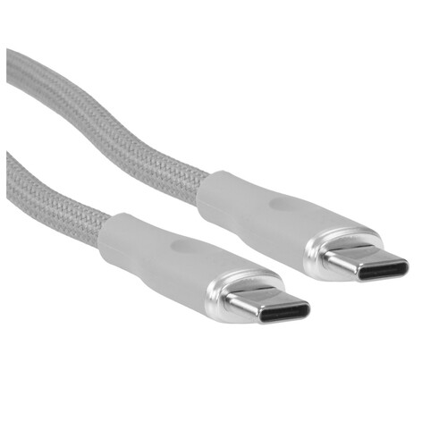 Купить Кабель круглый VOLTME USB Type-C - USB Type-C серый 1.8 м  9210959. Характеристики, отзывы и цены в Донецке