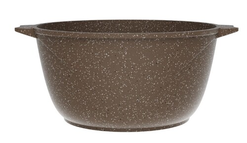 Купить Кастрюля Мечта Гранит 43806 3 л 22 см коричневый  9149187. Характеристики, отзывы и цены в Донецке