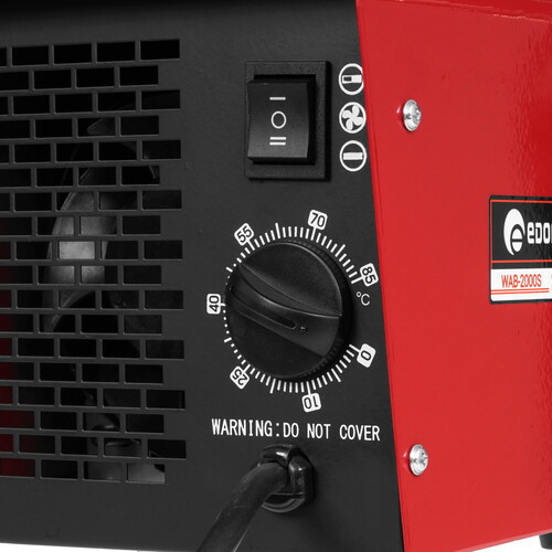 Купить Тепловая пушка электрическая EDON WAB-2000S  9137426. Характеристики, отзывы и цены в Донецке