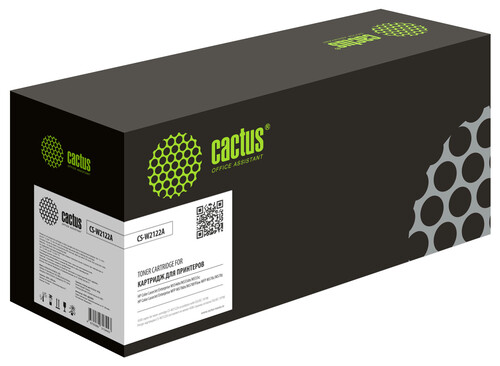 Купить Картридж лазерный Cactus CS-W2122A желтый, с чипом  9065393. Характеристики, отзывы и цены в Донецке