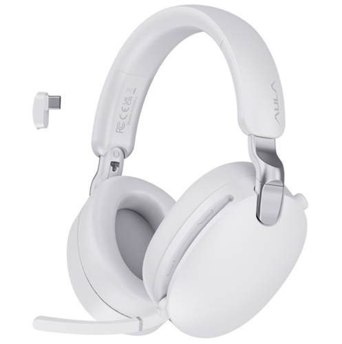 Купить Беспроводные/проводные наушники Aula A500 белый 2025  5621690. Характеристики, отзывы и цены в Донецке