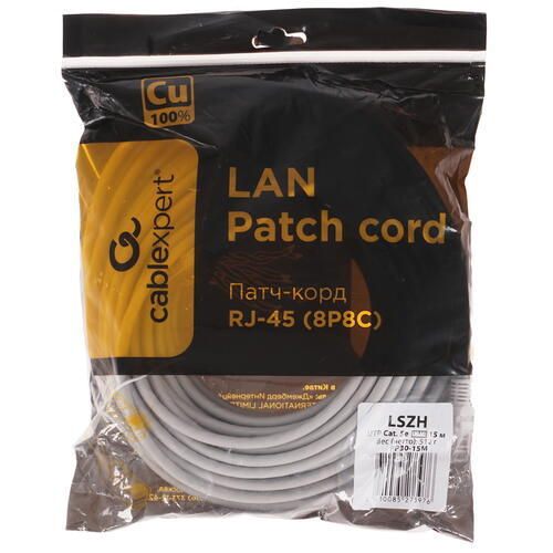 Купить Патч-корд Cablexpert PP30-15M  5409829. Характеристики, отзывы и цены в Донецке