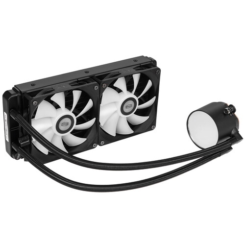 Купить Система охлаждения PCCooler DA240 ARGB черная  5611085. Характеристики, отзывы и цены в Донецке