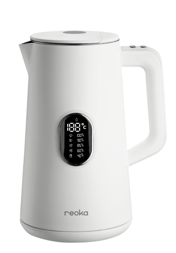 Купить Электрочайник Reoka RKEK-01TSW белый  9973901. Характеристики, отзывы и цены в Донецке