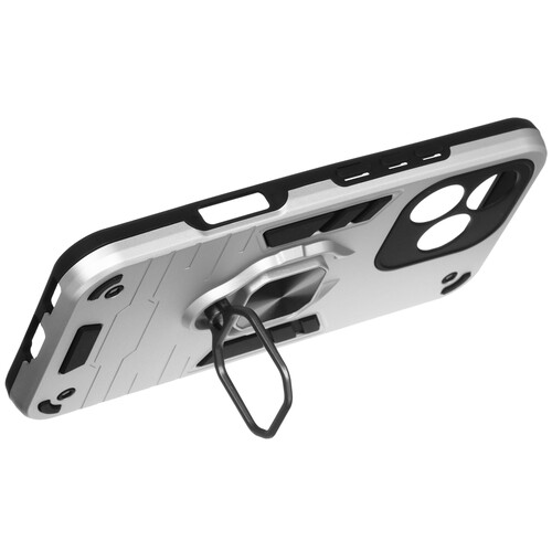 Купить Накладка  BoraSCO Anti-Shok Case для HONOR 400 Lite серебристый/черный  5628704. Характеристики, отзывы и цены в Донецке