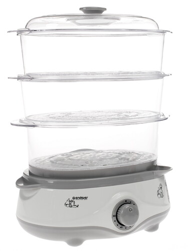 Купить Пароварка Endever Vita 170 белый  1079095. Характеристики, отзывы и цены в Донецке