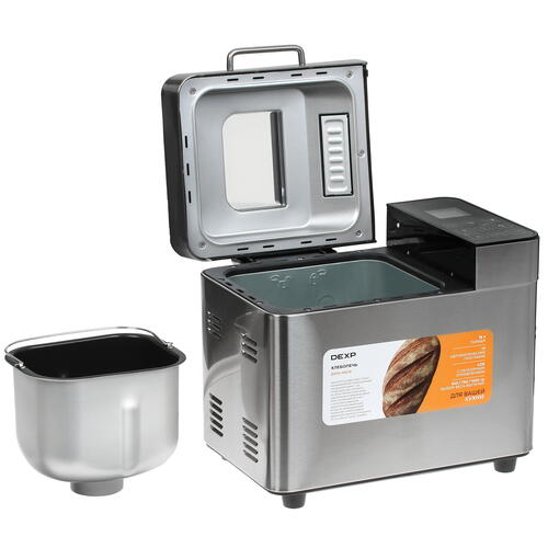 Купить Хлебопечь DEXP BRM-M618 серебристый  5099426. Характеристики, отзывы и цены в Донецке