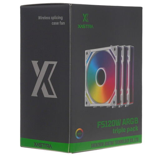 Купить Комплект вентиляторов XASTRA FS120W ARGB  5615605. Характеристики, отзывы и цены в Донецке