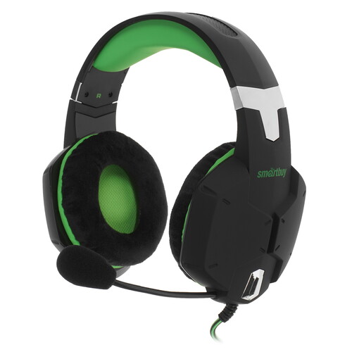 Купить Проводные наушники Smartbuy RUSH VIPER зеленый 2022  5366171. Характеристики, отзывы и цены в Донецке