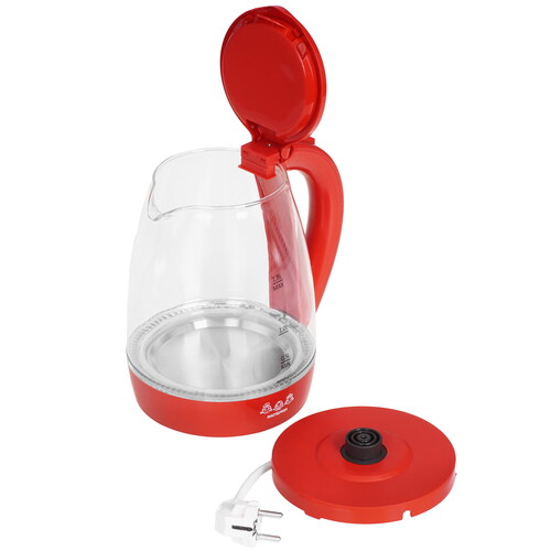 Купить Электрочайник Мастерица ЕК-1801G красный  8157389. Характеристики, отзывы и цены в Донецке