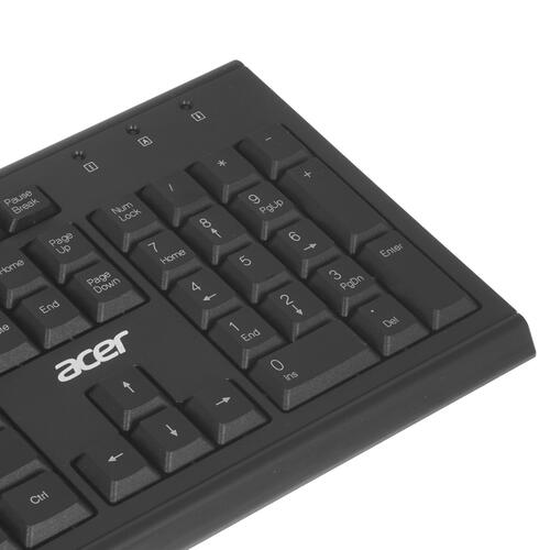 Купить Клавиатура+мышь беспроводная   Acer OKR120 черный  5016800. Характеристики, отзывы и цены в Донецке