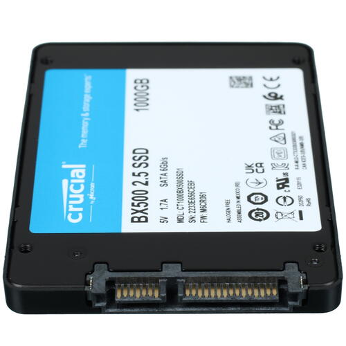 Купить 1000 ГБ 2.5" SATA накопитель Crucial BX500 [CT1000BX500SSD1]  5072581. Характеристики, отзывы и цены в Донецке