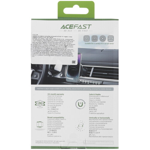 Купить Держатель автомобильный ACEFAST D31 черный  5463846. Характеристики, отзывы и цены в Донецке