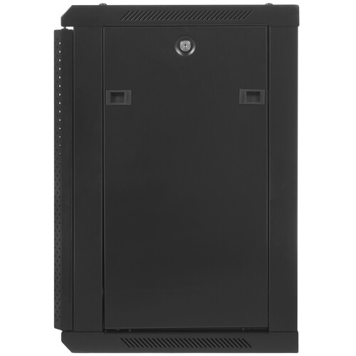 Купить Шкаф коммутационный Hyperline [TWB-1245-GP-RAL9004]  4710649. Характеристики, отзывы и цены в Донецке