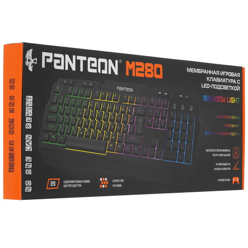 Купить Клавиатура  проводная Panteon M280  5496068. Характеристики, отзывы и цены в Донецке