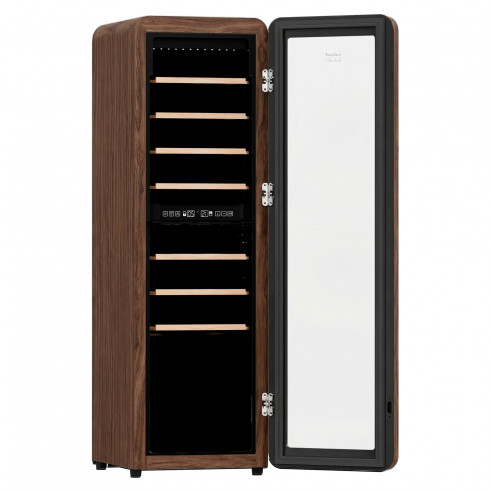 Купить Винный шкаф TESLER CWC-308 CARAMEL WOOD коричневый  9390130. Характеристики, отзывы и цены в Донецке