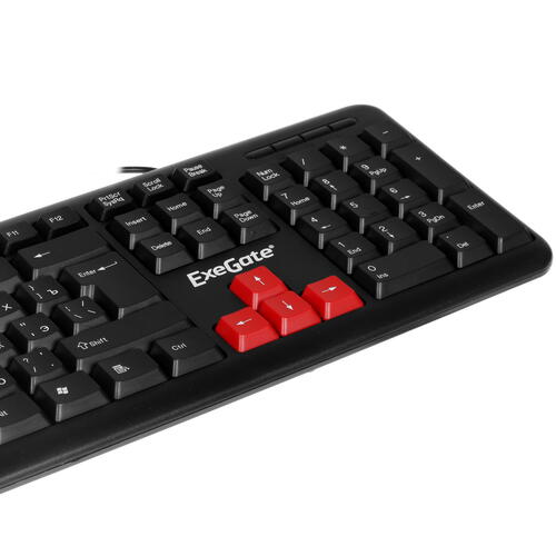 Купить Клавиатура проводная ExeGate LY-403 [EX264080RUS]  5354980. Характеристики, отзывы и цены в Донецке