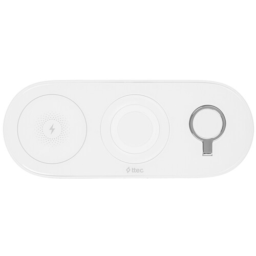 Купить Беспроводное зарядное устройство TTEC AirCharger Trio белый  9157889. Характеристики, отзывы и цены в Донецке