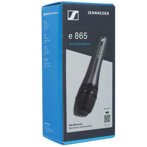 Купить Микрофон Sennheiser E 865 серый  9304179. Характеристики, отзывы и цены в Донецке