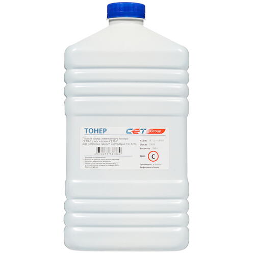 Купить Тонер Cet CE28-C/CE28-D CET111053550 голубой  5304019. Характеристики, отзывы и цены в Донецке