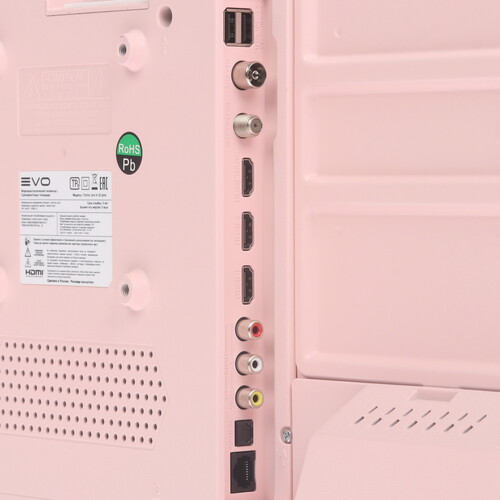 Купить 32" (81 см) Телевизор EVO TV 32 розовый  5641942. Характеристики, отзывы и цены в Донецке