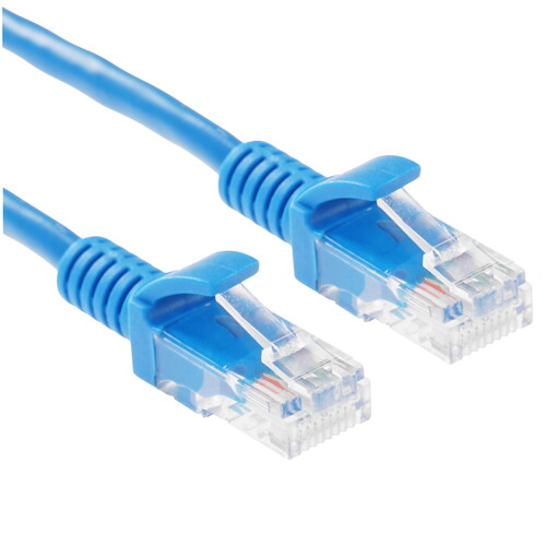Купить Патч-корд ExeGate UTP-RJ45-RJ45-5e-0.3M-BL  8188434. Характеристики, отзывы и цены в Донецке