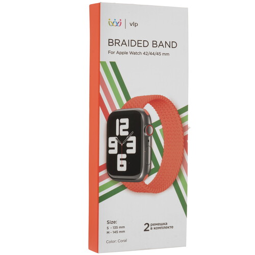 Купить Ремешок VLP для Apple Watch 42/ 44/ 45mm оранжевый  9263191. Характеристики, отзывы и цены в Донецке