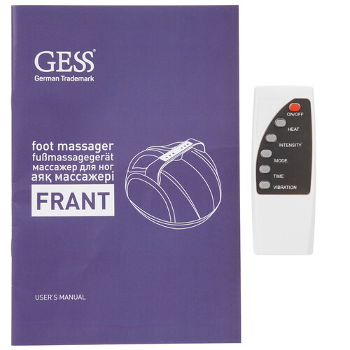 Купить Массажер компрессионный Gess Frant синий  9220190. Характеристики, отзывы и цены в Донецке