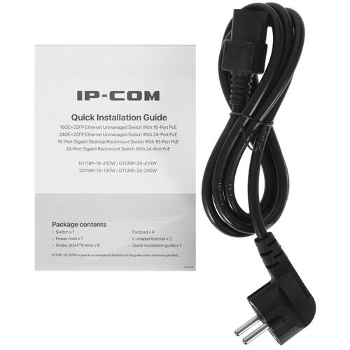 Купить Коммутатор IP-COM G1126P-24-410W  9902993. Характеристики, отзывы и цены в Донецке