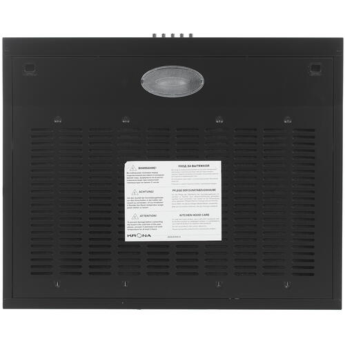 Купить Вытяжка подвесная KRONA ERMINA 600 black PB черный  8191690. Характеристики, отзывы и цены в Донецке