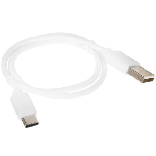 Купить Кабель круглый FinePower USB Type-C - USB 2.0 Type-A белый 0.5 м  4707545. Характеристики, отзывы и цены в Донецке