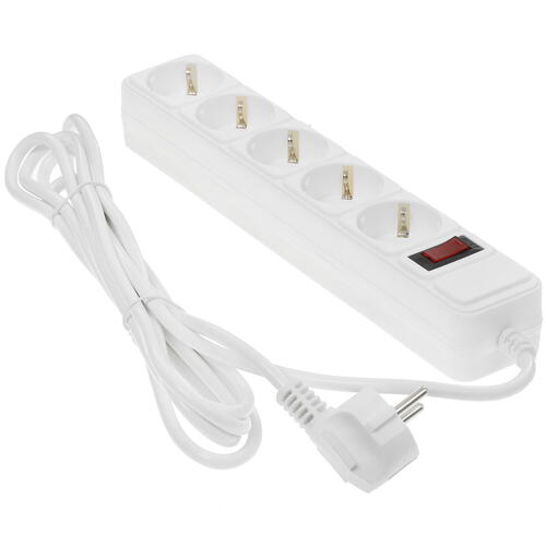 Купить Сетевой фильтр DEXP Standard 530W белый  5080423. Характеристики, отзывы и цены в Донецке