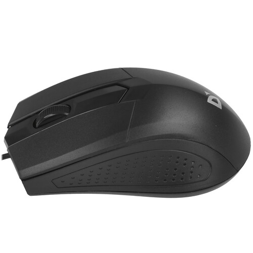 Купить Мышь проводная Defender Optimum MB-270 [52271] черный  9231040. Характеристики, отзывы и цены в Донецке