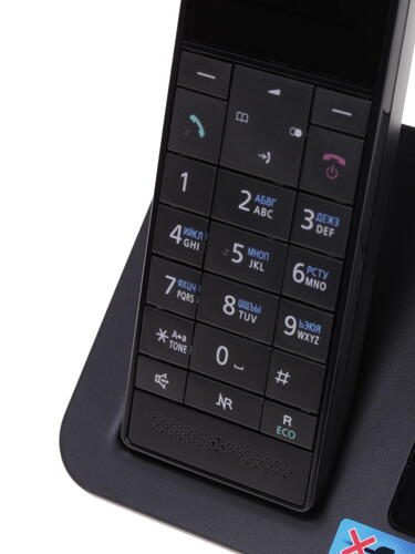 Купить Телефон беспроводной (DECT) Panasonic KX-TGH220RUB  6731830. Характеристики, отзывы и цены в Донецке