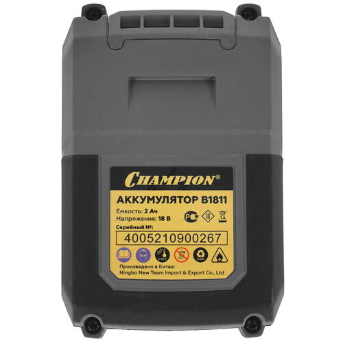 Купить Аккумулятор Champion B1811  9904688. Характеристики, отзывы и цены в Донецке
